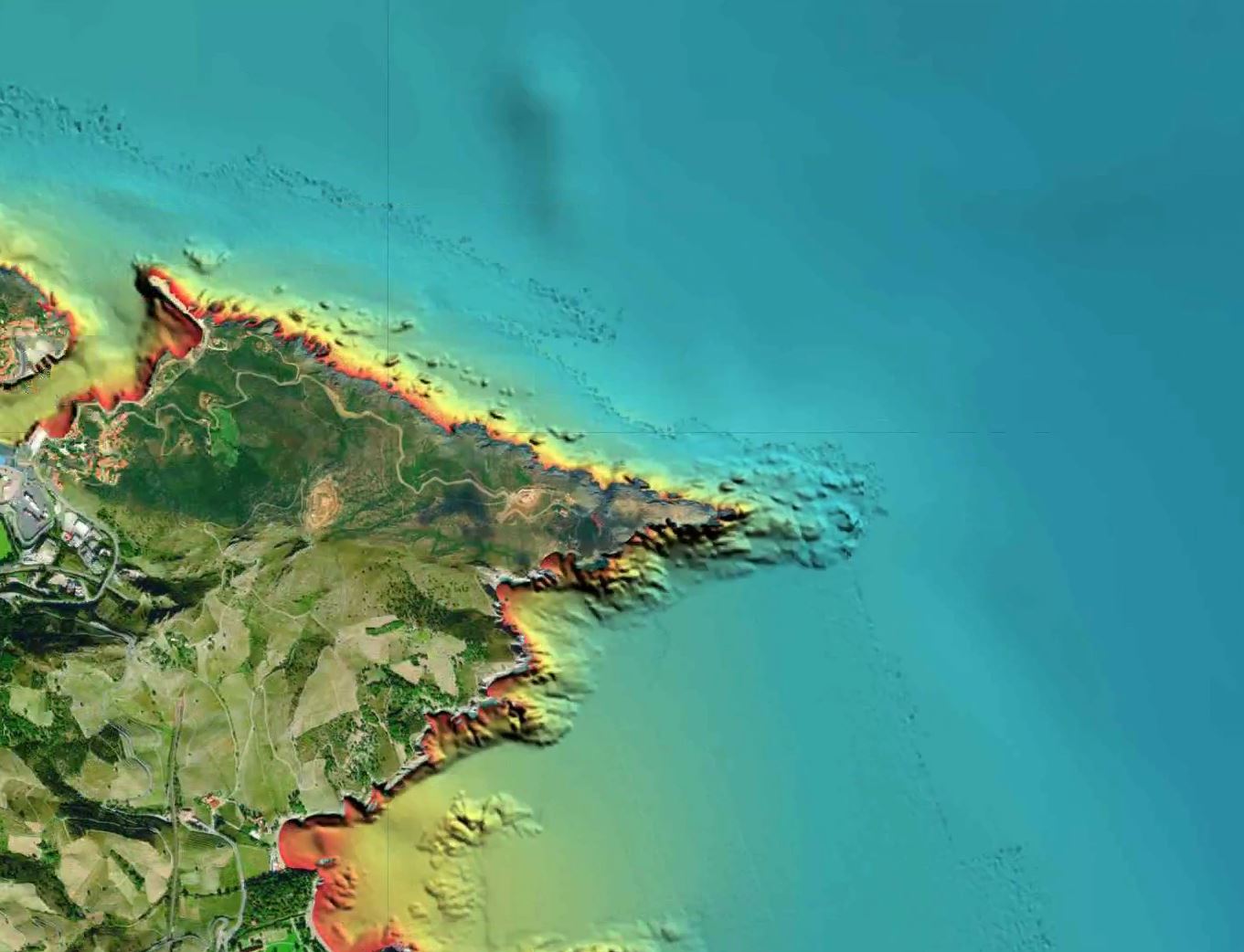 Navionics Platinum+ Relief Shading